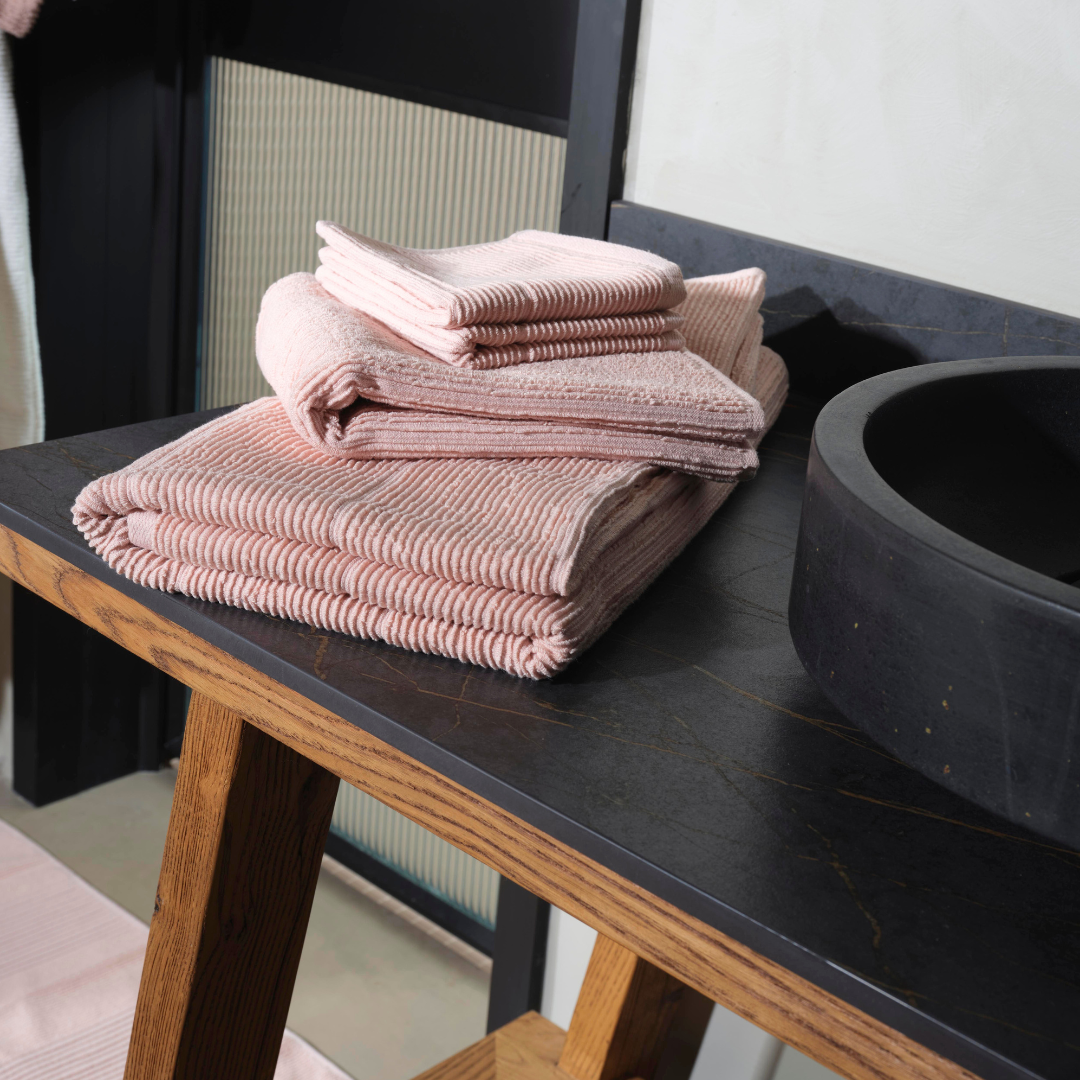 Turkish Bath Towel Ribbed Terry 380gsm Luxury, Sardes