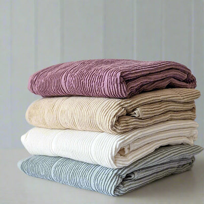 Turkish Bath Towel Ribbed Terry 380gsm Luxury, Sardes