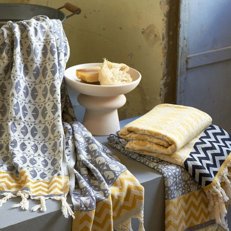 Turkish Beach Towel Unique Design, Time