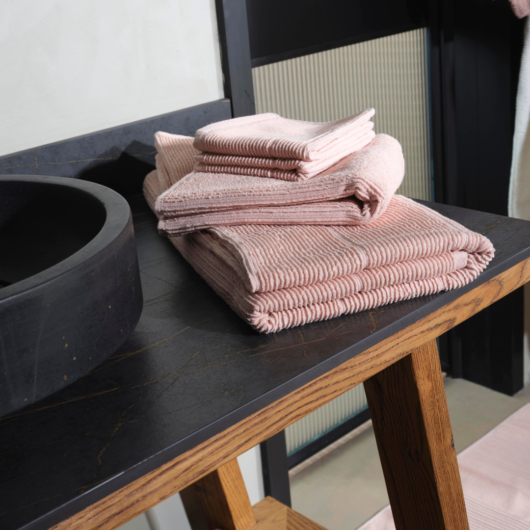 Turkish Bath Towel Ribbed Terry 380gsm Luxury, Sardes
