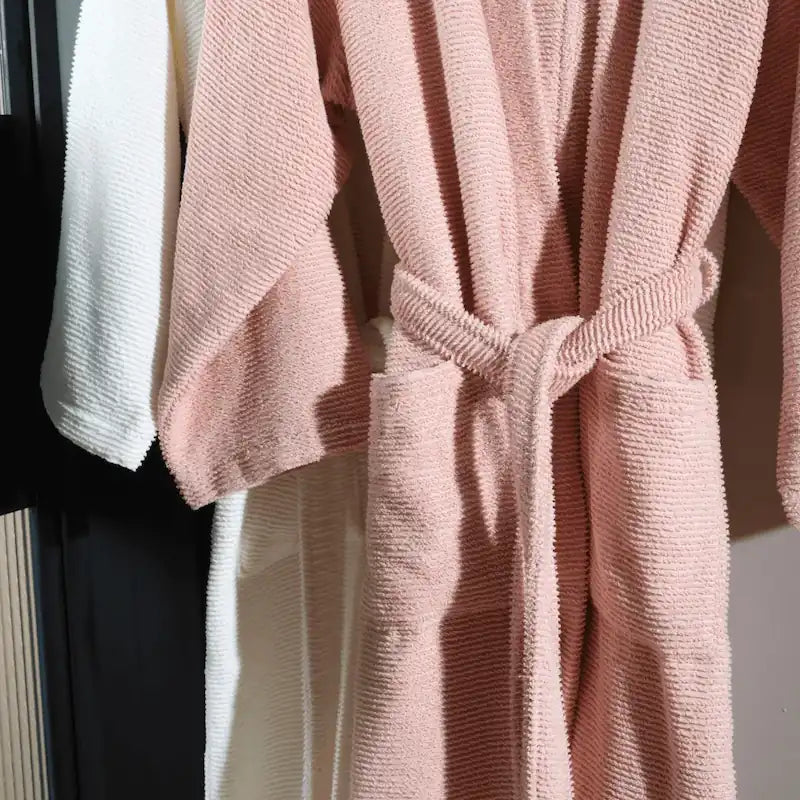 Bathrobe, Ribbed Terry, Sardes
