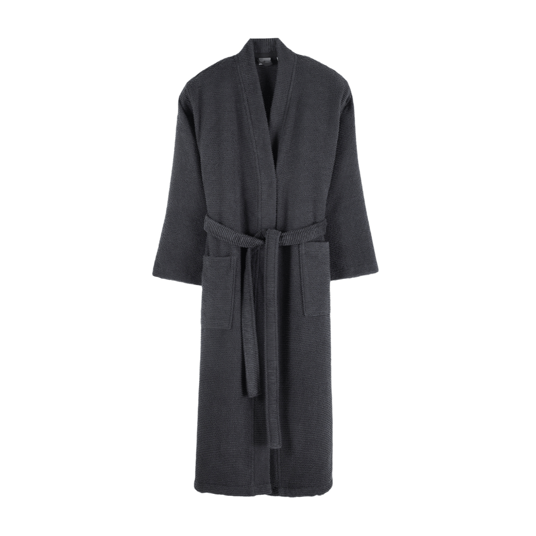 Bathrobe, Ribbed Terry 380gsm Luxury Unisex, Sardes