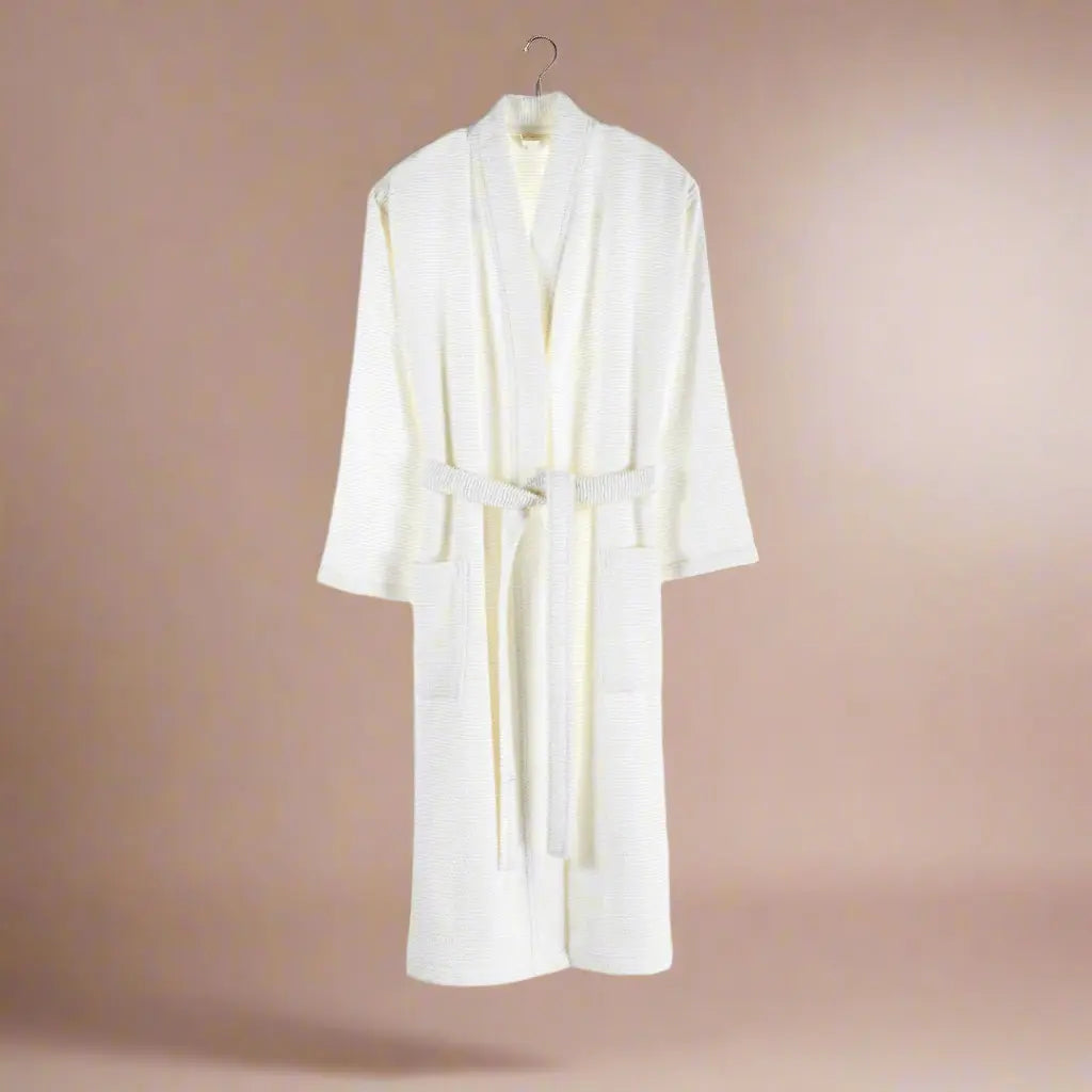 Bathrobe, Ribbed Terry, Sardes