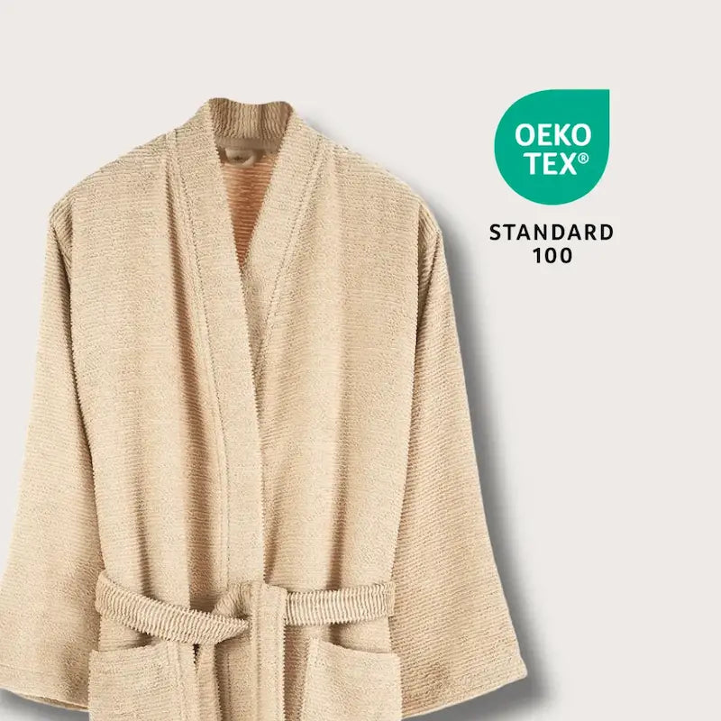 Bathrobe, Ribbed Terry, Sardes