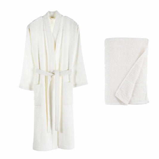 Bathrobe & Towel Set - Terry Sardes