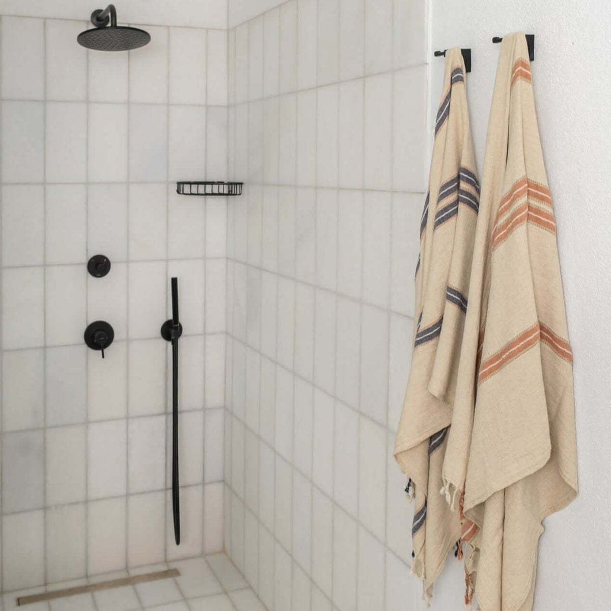 Linen-Cotton SPA Sauna Turkish Towel Set (3), Hestia