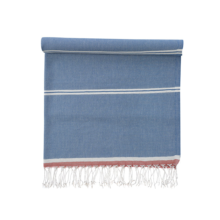 Turkish Beach Towel Cotton Linen 160gsm, Mykanos