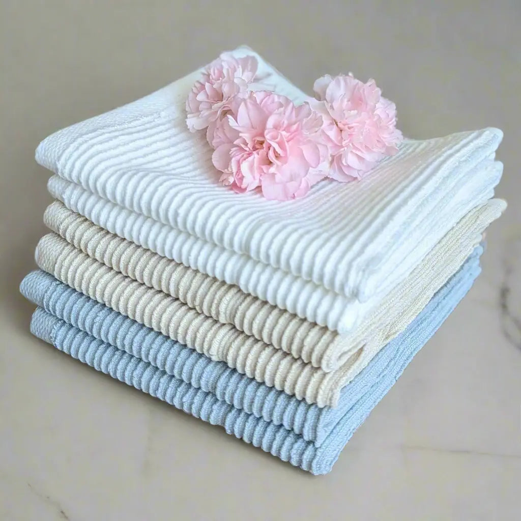Terry Towel, Ribbed, Sardes