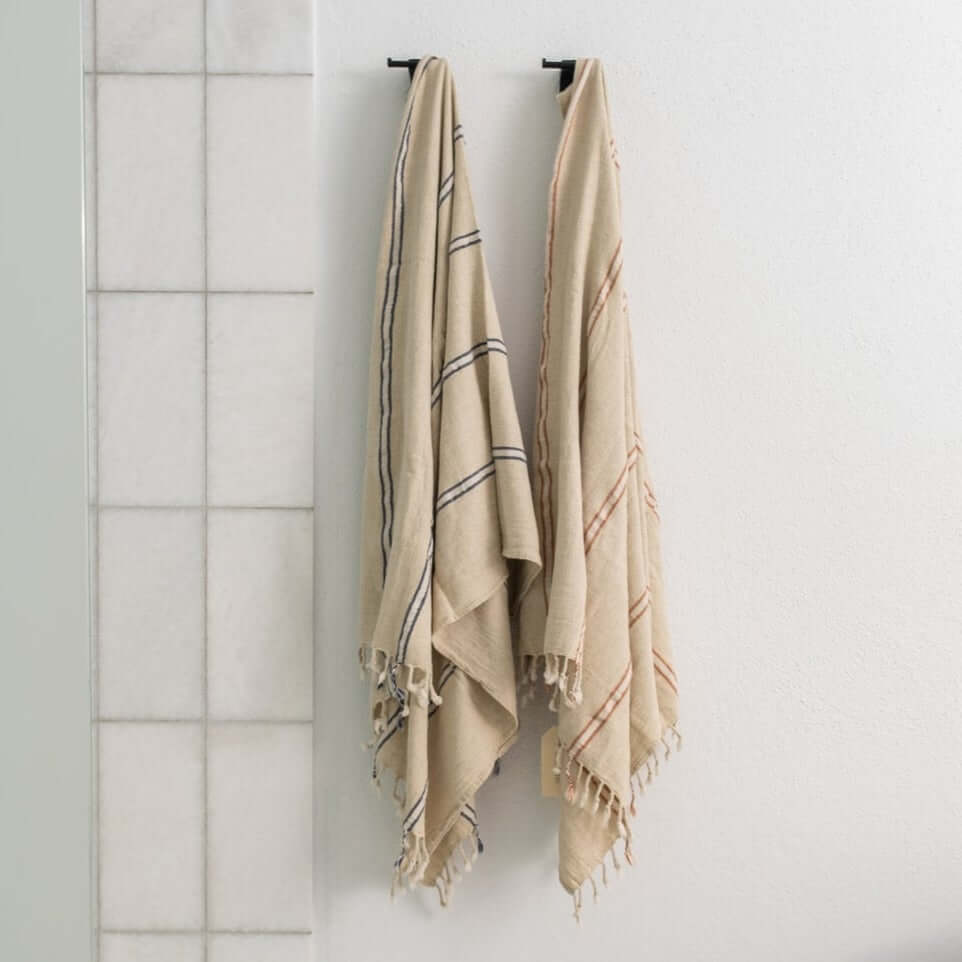 Linen-Cotton SPA Sauna Turkish Towel Set (3)