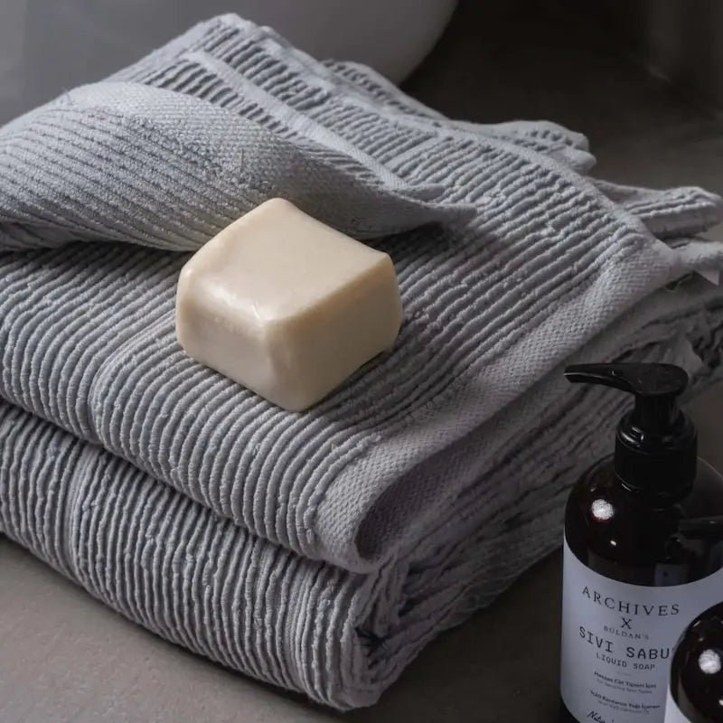 Terry Towel, Ribbed, Sardes