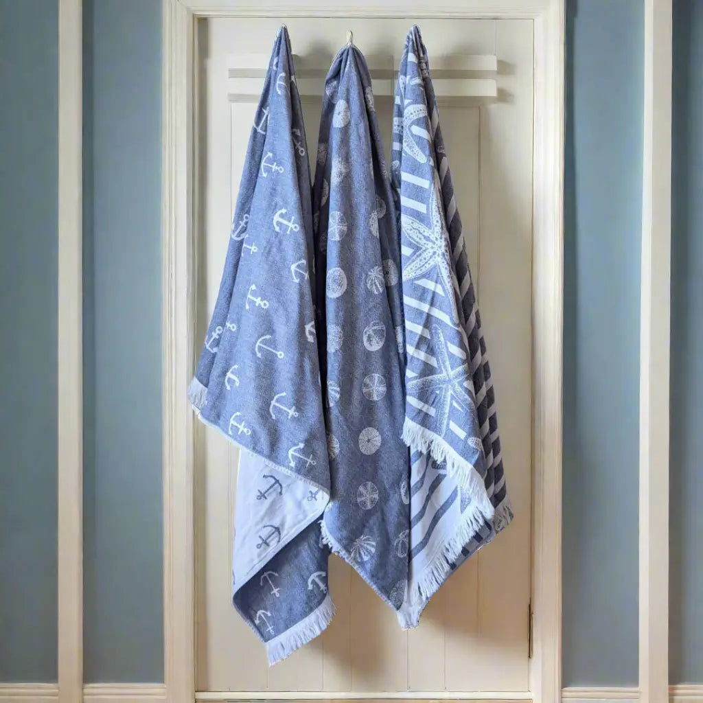 3 Turkish Towel Marine Set