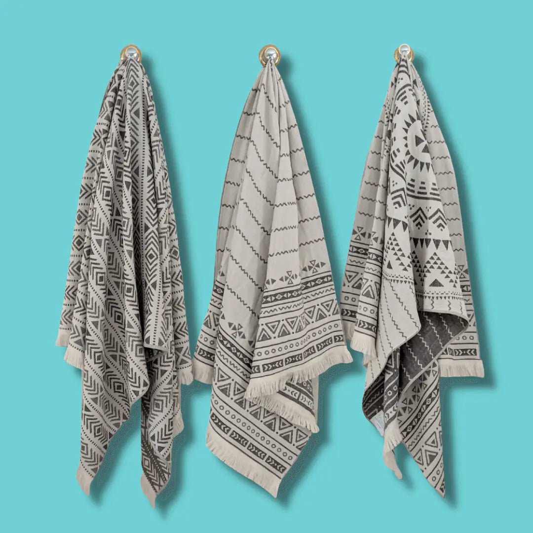 3 Turkish Towel Travel Set