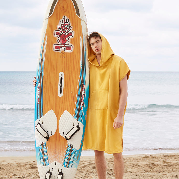 Beach Poncho Changing Robe Hood Unisex
