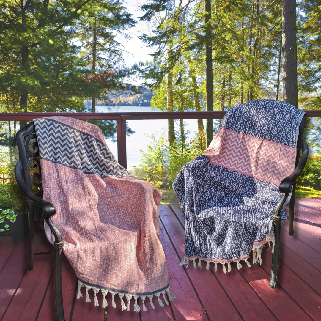 Turkish Towel, 100% Cotton, Unique Design, Harvest