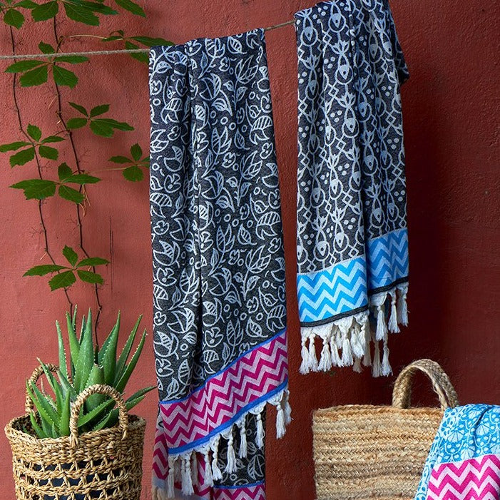 Turkish Beach Towel Duo's - 2 Towel Sets