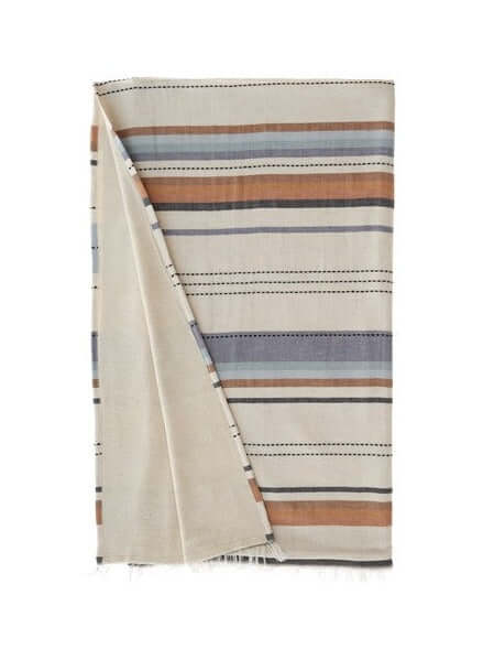 Turkish Beach Towel with Terry lining, Salinas