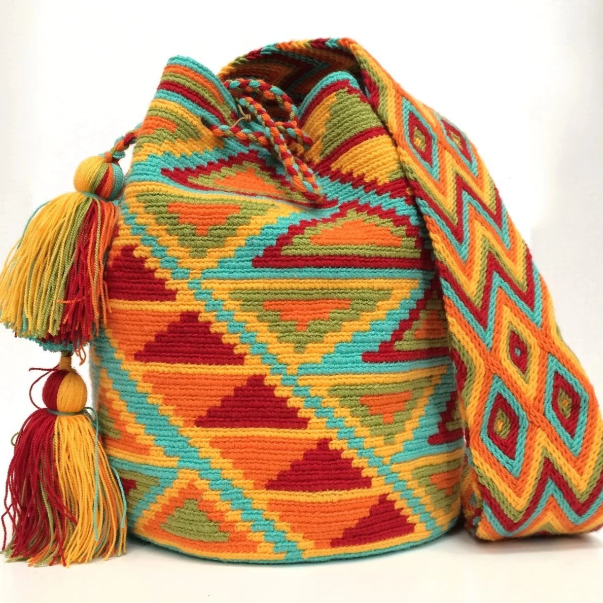 SALE - B. Rocky Bag, Handmade Wayuu Bag