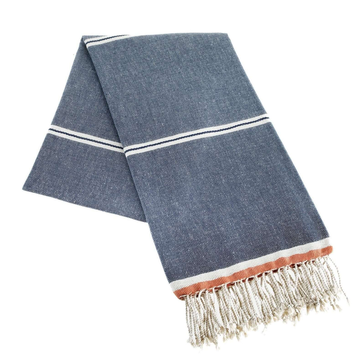 Turkish Beach Towel Cotton Linen 160gsm, Mykanos