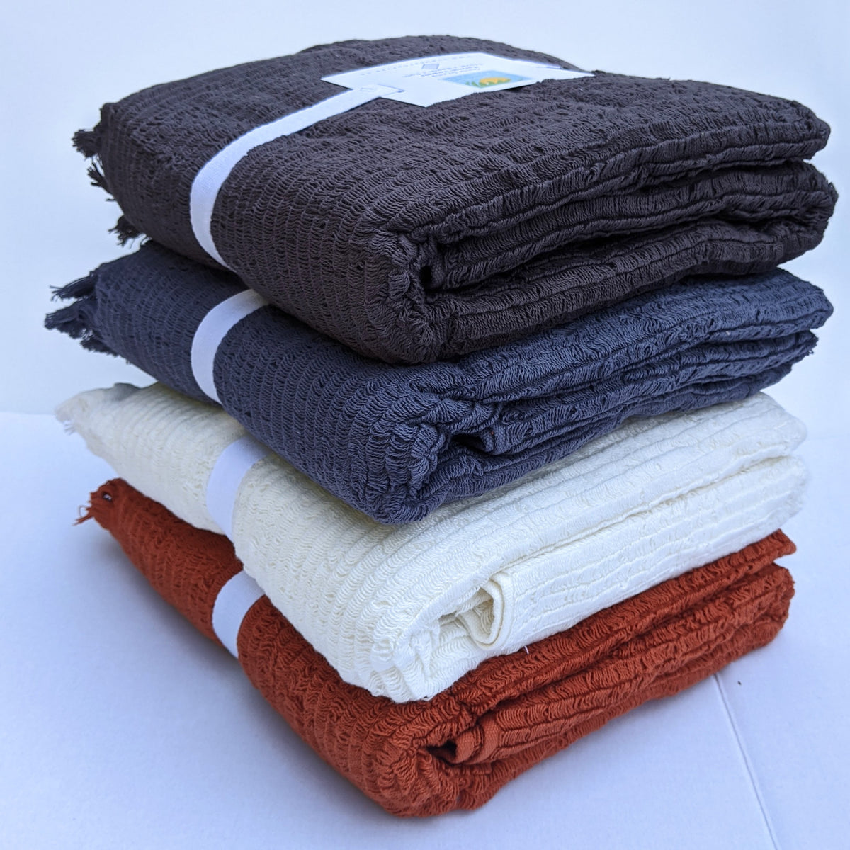 Sale - Athena, Terry Towel, Extra Long Loops, Off White