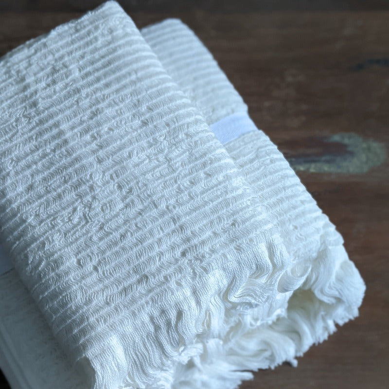 Turkish Bath Towel, Extra Long Loops 500gsm Luxury, Athena Off White