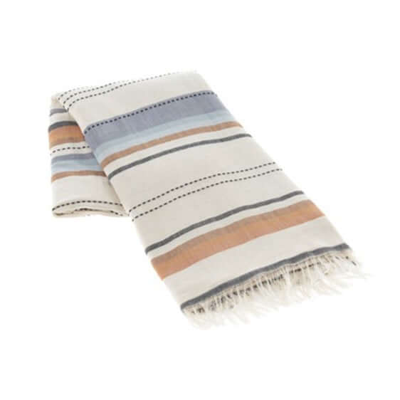 Turkish Beach Towel with Terry lining, Salinas